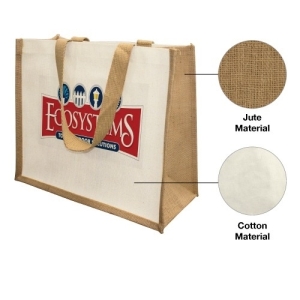 Jute and Cotton Shopping Bags 